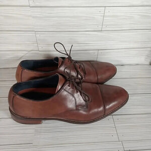 Cole Haan grand Lenox hill cap toe Oxford British tan c11631 men's 10.5 M